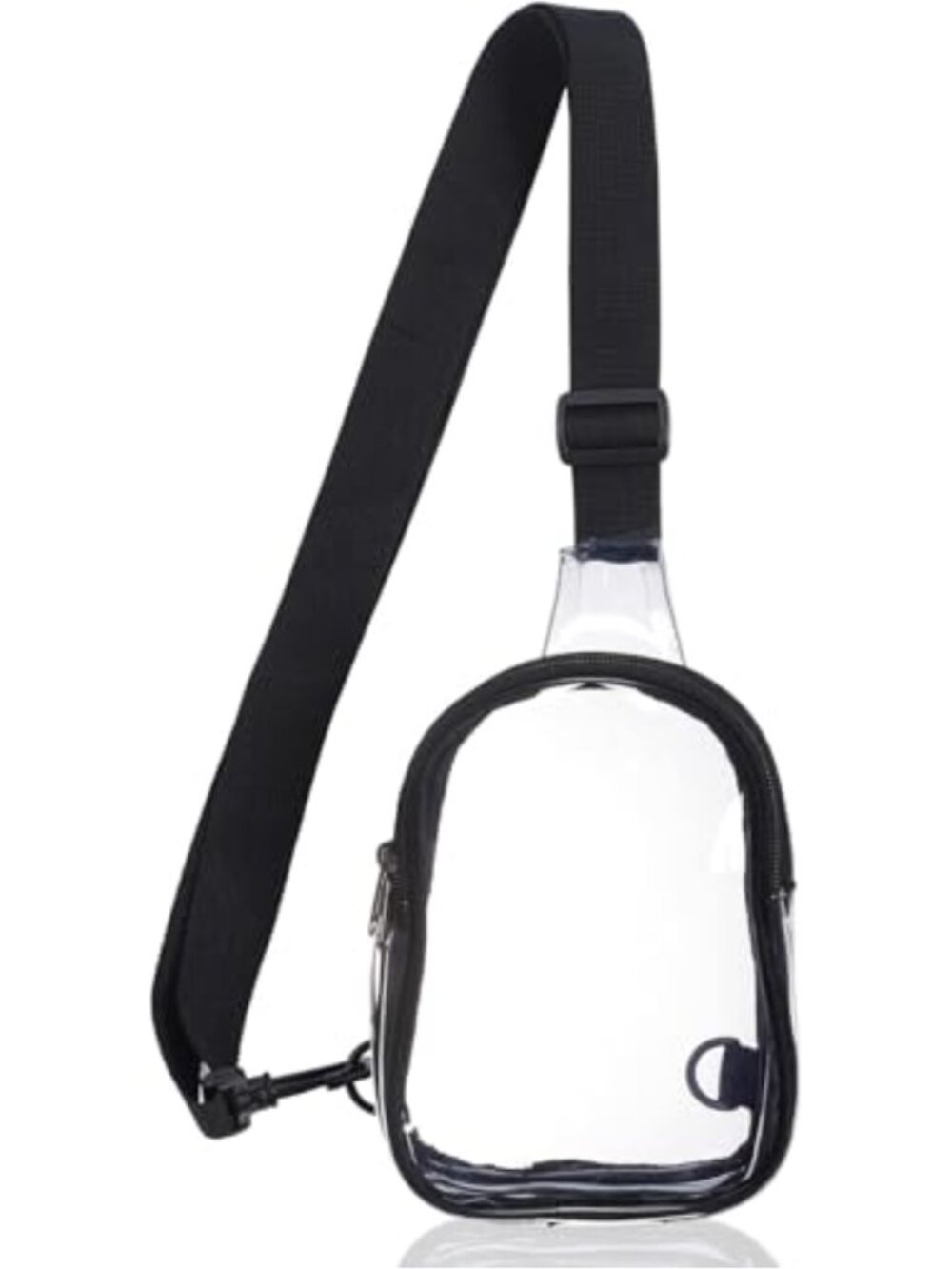 Clear Sling Crossbody Bag Stadium Approved Mini Clear Purse Fanny Pack